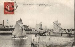 Entrada de CPA La Rochelle del puerto
