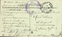 CPA Brive Avenue of the station