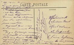 CPA Brive View of the barracks