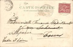 CPA Castle of Chenonceaux