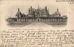 Castillo de CPA de Chambord