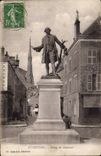 CPA Pithiviers Statue of Duhamel