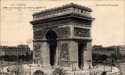 Paris - 8 - L Arc de Triomphe CPA 