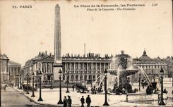 Paris - 8 - Place of Conxcorde CPA