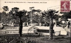 Pinos de La Baule - lugar de las palmeras CPA