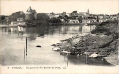 Pornic - View of Entrance of Port CPA