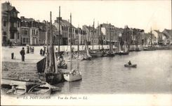 Pouliguen - Sight of the Port - CPA