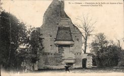 Chinon - Chimney of the Room or Jeanne Arc recognized Charles VII - CPA