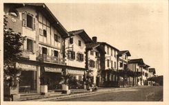 Ainhoa - Soft France - Yvon - the Main street - CPA