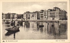 Saint Jean de Luz - Quai de l Infante - CPA 
