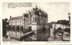 Chenonceaux - el castillo - CPA