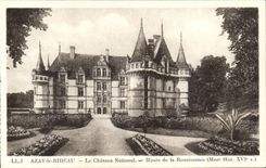 Azay le Rideau - Chateau National - Musee de la Renaissance - CPA 