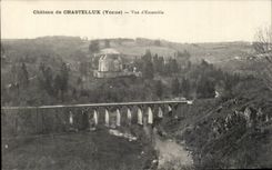 castle of Chastellux - View - CPA