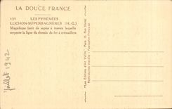 Luchon Super Bagneres - Splendid forest of fir trees - Soft France - CPA