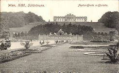 Autriche - Austria - Wien - Neptun Grotte m Gloriette - CPA 