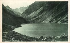 Cauterets - the Lake Gaube - CPA