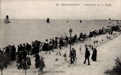 Chatelaillon - Boulevard of the Beach - CPA
