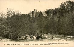Chatellaion - Env Avallon - Sight on the Cure of the Castle - CPA