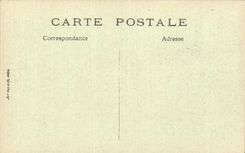 Biarritz - the Rock of the Virgin - CPA