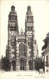 Tours - La Cathedrale - CPA 