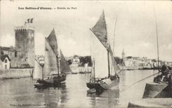 CPA Sands olonne Entrance of the port