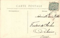 CPA Surroundings of Meaux the old woman tower of Crouy on ourcq