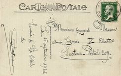 Corte grande del St Odile del montaje de CPA