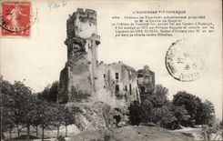 CPA Auvergne Castle of Tournoel