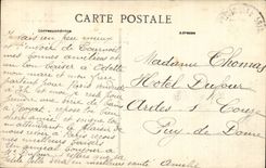 CPA Auvergne Castle of Tournoel