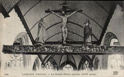 Lampaul - the Large Sculptee Beam - CPA