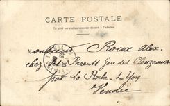 Tours - Entrance of the Prefecture and Grid - CPA