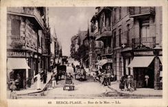 Berck Beach - Street of the Sea - CPA