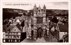 Vernon - Vue prise de l Hotel de Ville - CPA 