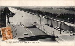 Ouistreham - the Canal seen of the Lighthouse - CPA