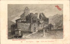 Luz - Our Churches - Church of Templiers - CPA