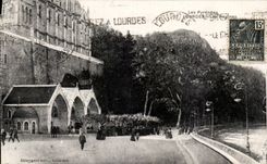 Lourdes - Swimming pools - CPA