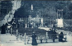 Lourdes - the Cave - CPA