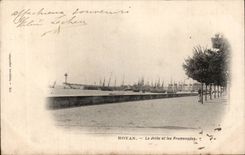 Royan - el embarcadero y la caminata - CPA