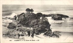 CPA Biarritz the rock of Basta