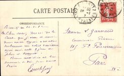 CPA Biarritz La passerelle et le semaphore