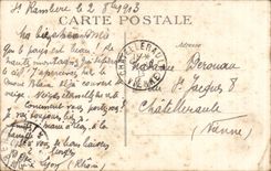 CPA Saint Rambert in Bugey Bridge of the station and the quay of hospital