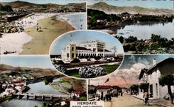 CPA Hendaye free Spanish Border