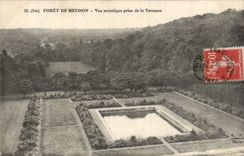 Reten artistico visto taladro de CPA Meudon de la terraza