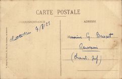 CPA Angoulins on Sea church fortifiee