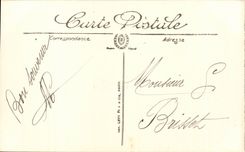 CPA Lyon with the park the corner of the swans