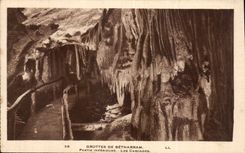 CPA Caves of Betharram Lower part cascades