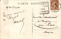 CPA Royat Panorama on Royat and Clermont Ferrand