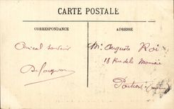 CPA Good Help the monument of Jeanne arc and the Seine