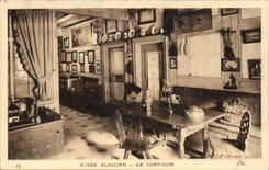 CPA Strasbourg the corridor Alsatian Museum