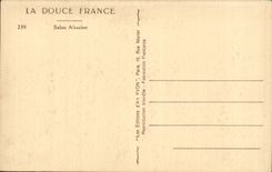 CPA Strasbourg Alsatian Living room